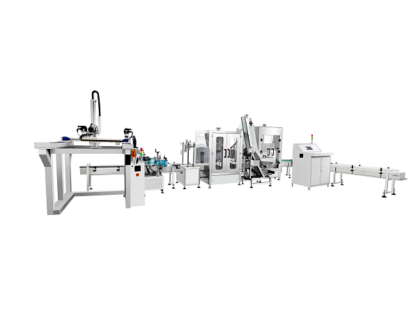 全自動5-25kg大桶液體灌裝生產線